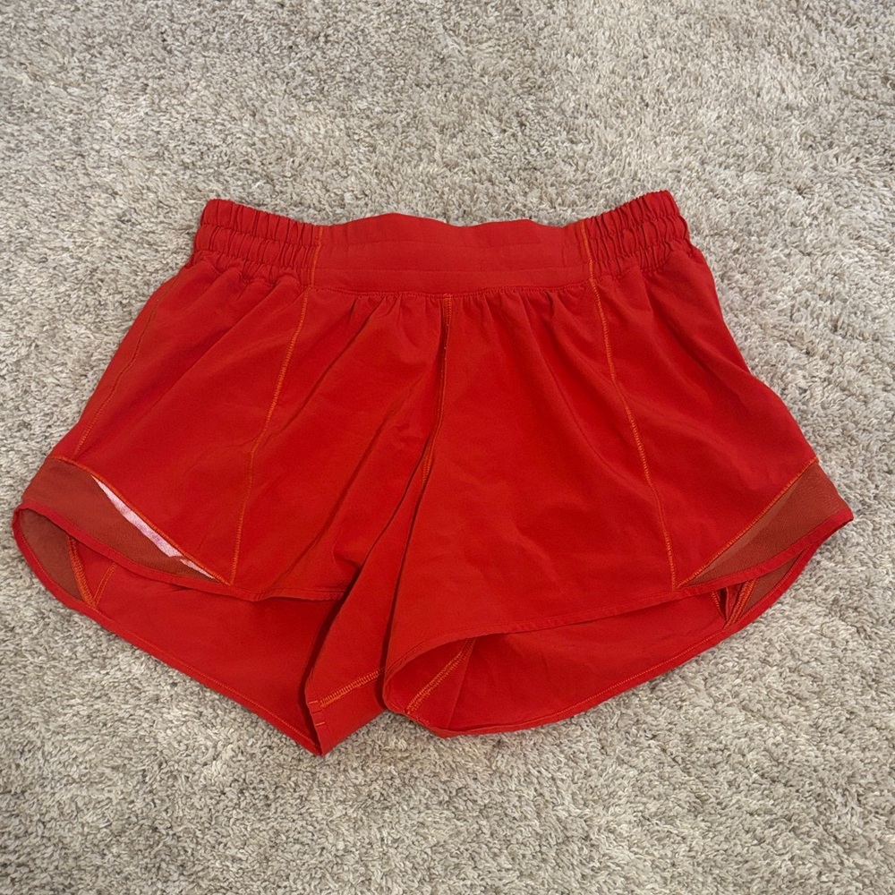 lululemon athletica Red Women’s Athletic Shorts
